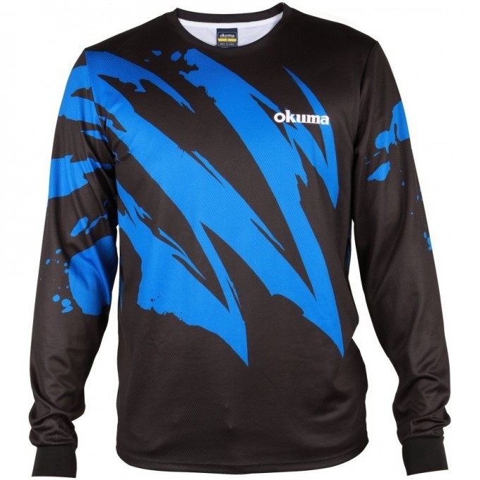 Футболка OKUMA Motif Long Sleeve Shir L PA01T031BL Футболка OKUMA Motif Long Sleeve Shir L PA01T031BL